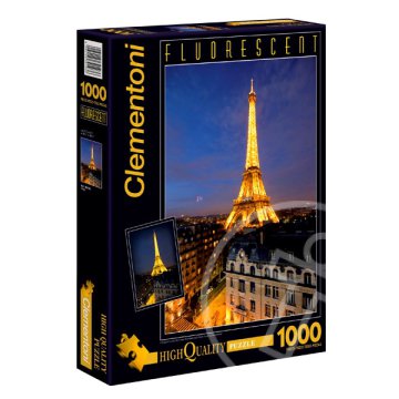 Clementoni 1000 darabos Párizs fluoreszkáló puzzle