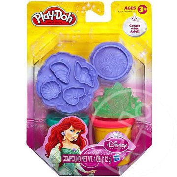 Play-Doh: Disney Hercegnők Ariel ragyogó gyurmaszett - Hasbro