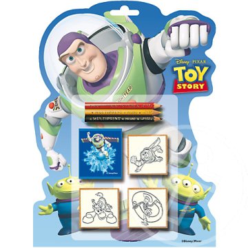 Toy Story 3db-os nyomdaszett ceruzákkal