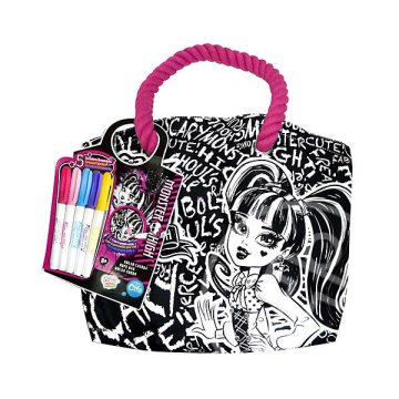 Color Me Mine: Színezhető kötélfüles nagy táska - Monster High 2.