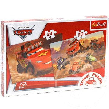 Verdák 2 az 1-ben utazó puzzle - Trefl