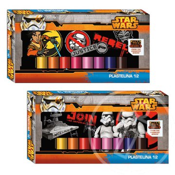 Star Wars Rebels gyurmaszett 12db-os