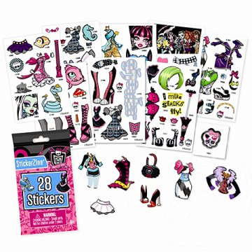 Monster High matrica 28db - Fashion Angels