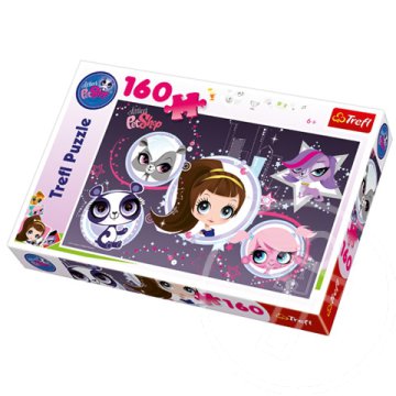 Littlest Pet Shop 160 db-os puzzle - Trefl