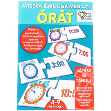 Játszva ismerjük meg az órát