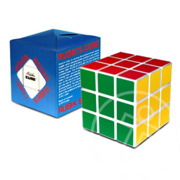 Rubik 3x3x3 verseny kocka kék dobozban