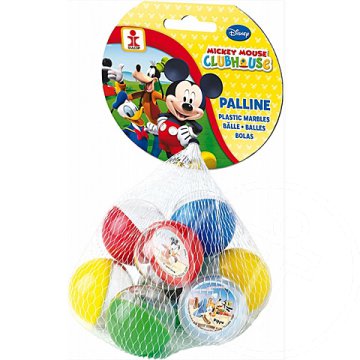 Mickey egér labda hálóban 9db