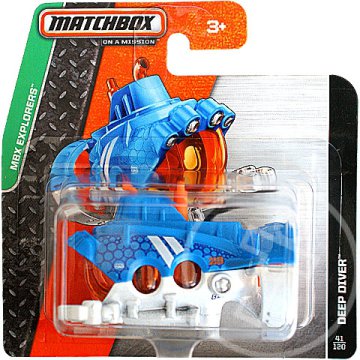 Matchbox: Deep Driver tengeralattjáró 1/64 - Mattel