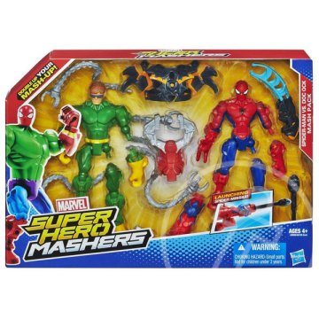 Marvel Mashers szuperhősök páros figurák - Pókember és Doc Ock