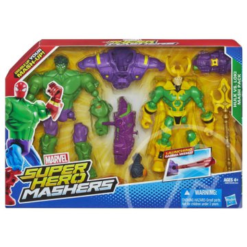 Marvel Mashers szuperhősök páros figurák - Hulk és Loki