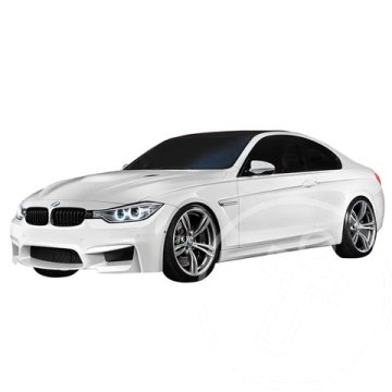 BMW M4 Coupe távirányítós autó 1/14 Fehér - Mondo Motors