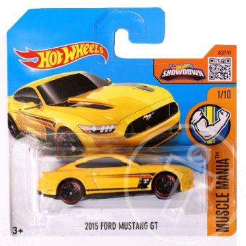Hot Wheels: 2015 Ford Mustang GT kisautó 1/64 - Mattel