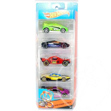 Hot Wheels Spin Storm 5 db-os kisautó szett - Mattel