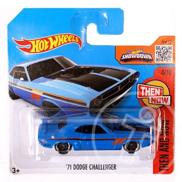 Hot Wheels: ''71 Dodge Challenger kisautó 1/64 - Mattel