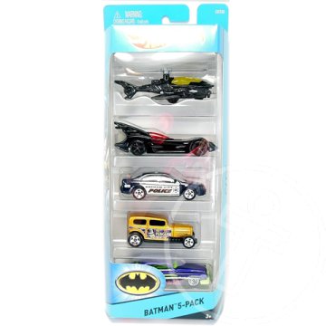 Hot Wheels Batman 5 db-os kisautó szett - Mattel