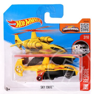 Hot Wheels: Sky Knife helikopter 1/64 - Mattel