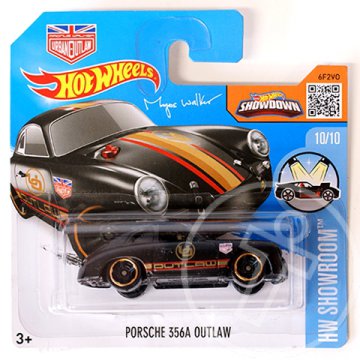 Hot Wheels: Porsche 356A Outlaw kisautó 1/64 - Mattel