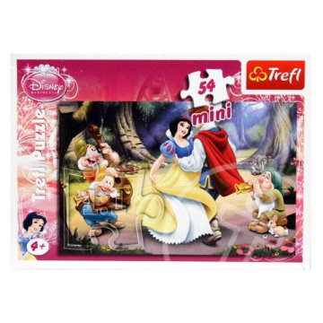 Disney hercegnők: Hófehérke 54 darabos miniatűr puzzle