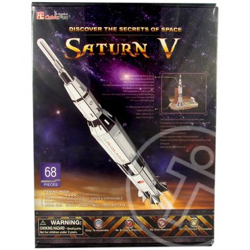 Saturn V holdrakéta 3D puzzle - 68 db-os