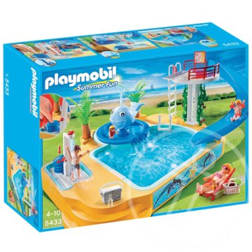 Playmobil: Élménymedence csúszdával (5433)