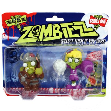 Zombiezz: Magnus Zombiesson és Cindy Innards figura 2 db-os