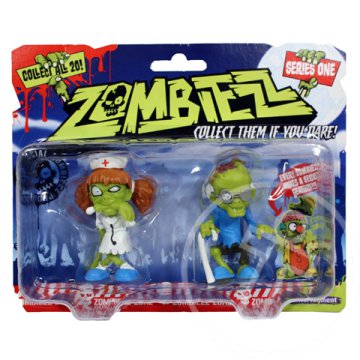 Zombiezz: Moulder nővér és Grandead figura 2 db-os