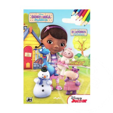 Dr. Plüssi színező és foglalkoztató füzet - Jiri Models