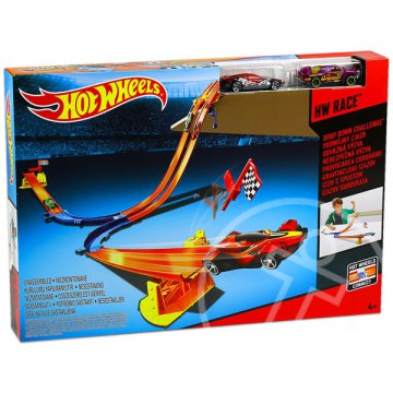 Hot Wheels Race: Drop Down Challenger készlet