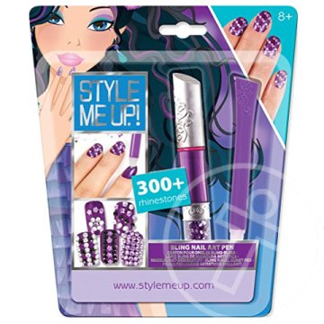 Style ME Up! Lila körömdíszítő