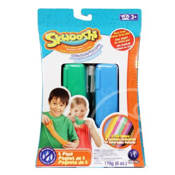 Skwooshi gyurma 2 darabos készlet - kék-zöld