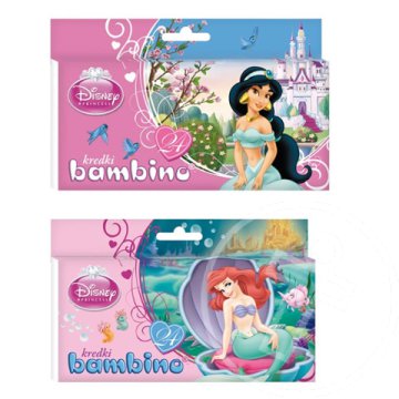 Disney hercegnős zsírkréta 24db-os