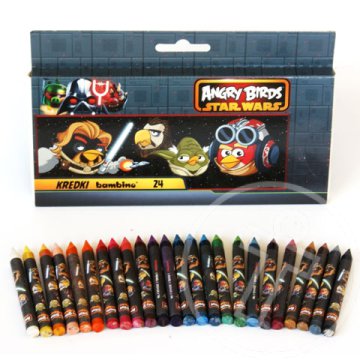 Angry Birds 24db-os zsírkréta készlet