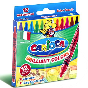 Zsírkréta készlet 12db - Carioca