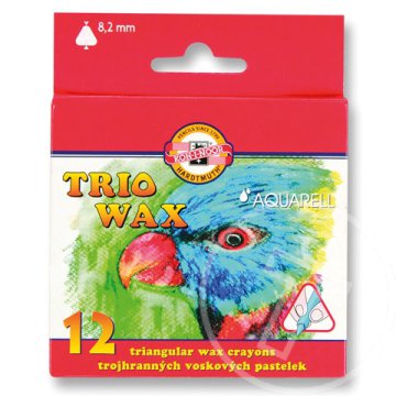 ICO: Háromszög akvarell viaszkréta 8,2mm