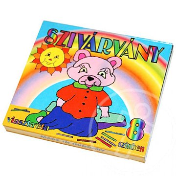 Szivárvány zsírkréta szett 8 színnel