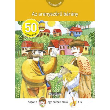 Az aranyszőrű bárány - Klasszikusok 50 matricával