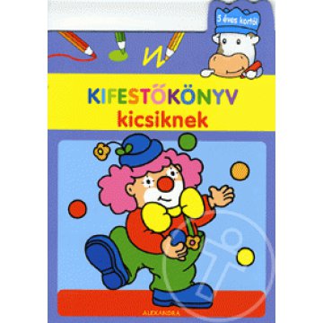 Kifestőkönyv kicsiknek 5 éves kortól