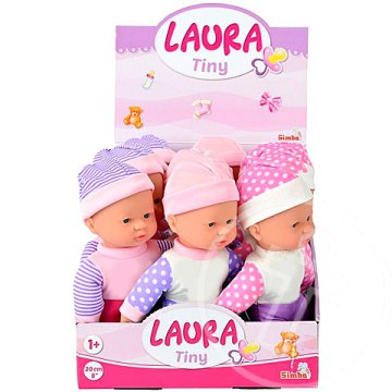 Laura Tiny bébi baba 3-féle - Simba