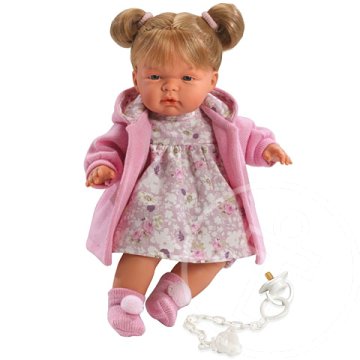 Carlota síró baba 38cm