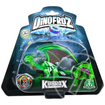 Dinofroz: bliszteres 10 cm-es figura: Kobrax