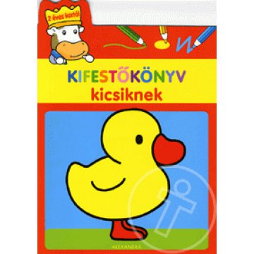 Kifestőkönyv kicsiknek 2 éves kortól