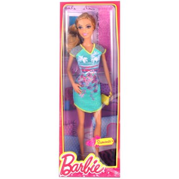 Barbie: Fashionistas pizsama parti babák - Summer