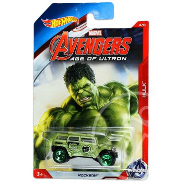 Hot Wheels: Bosszúállók 2 kisautó - Hulk