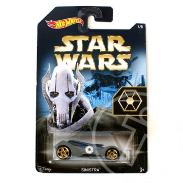 Hot Wheels Star Wars: Sinistra Grievous tábornok kisautó 1/64 - mattel