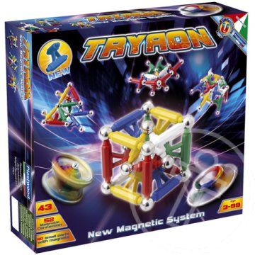 Supermag Tryron: 43 db-os mágneses készlet