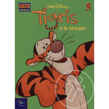 Tigris a fa tetején