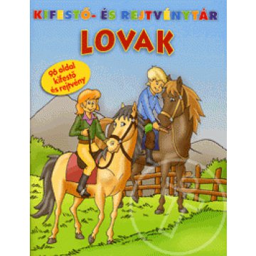 Kifestő- és rejtvénytár: Lovak