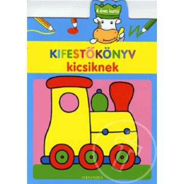 Kifestőkönyv kicsiknek 4 éves kortól
