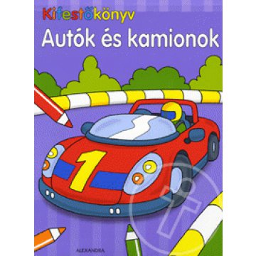 Kifestőkönyv: Autók és kamionok