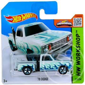 Hot Wheels Workshop: 78 Dodge